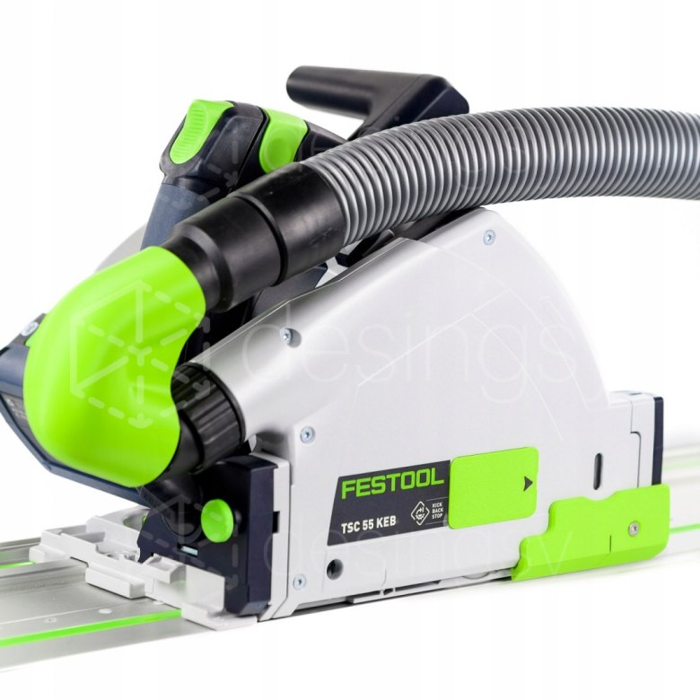 Kolanko kątowe do zagłębiarki Festool TS 55 koniec haczenia węża